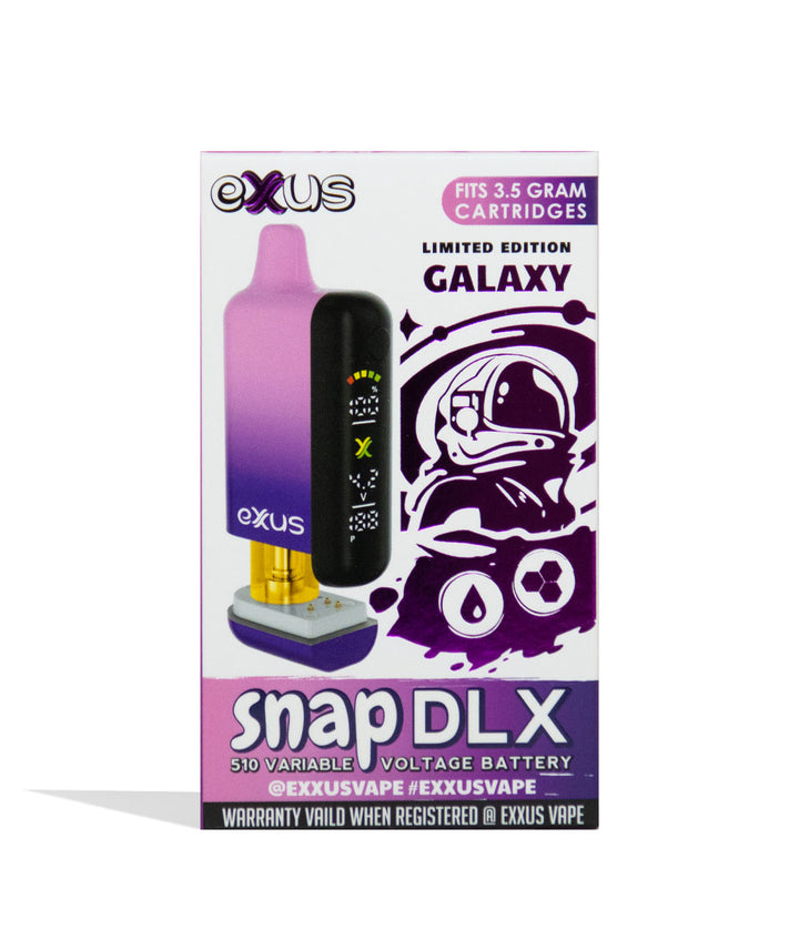 Galaxy Exxus Vape Snap DLX 510 Voltage Battery box on white background