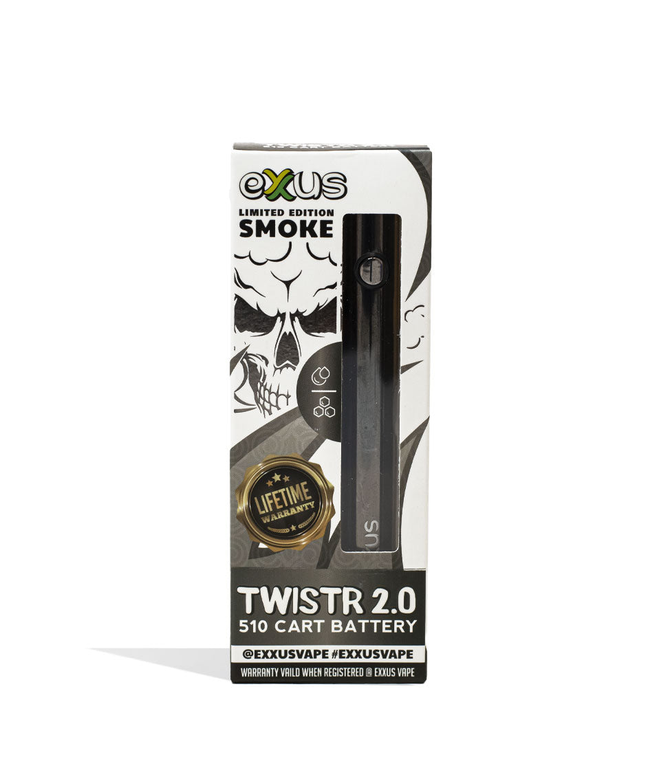 Smoke Exxus Vape Twistr 2.0 Cartridge Vaporizer Packaging View on White Background