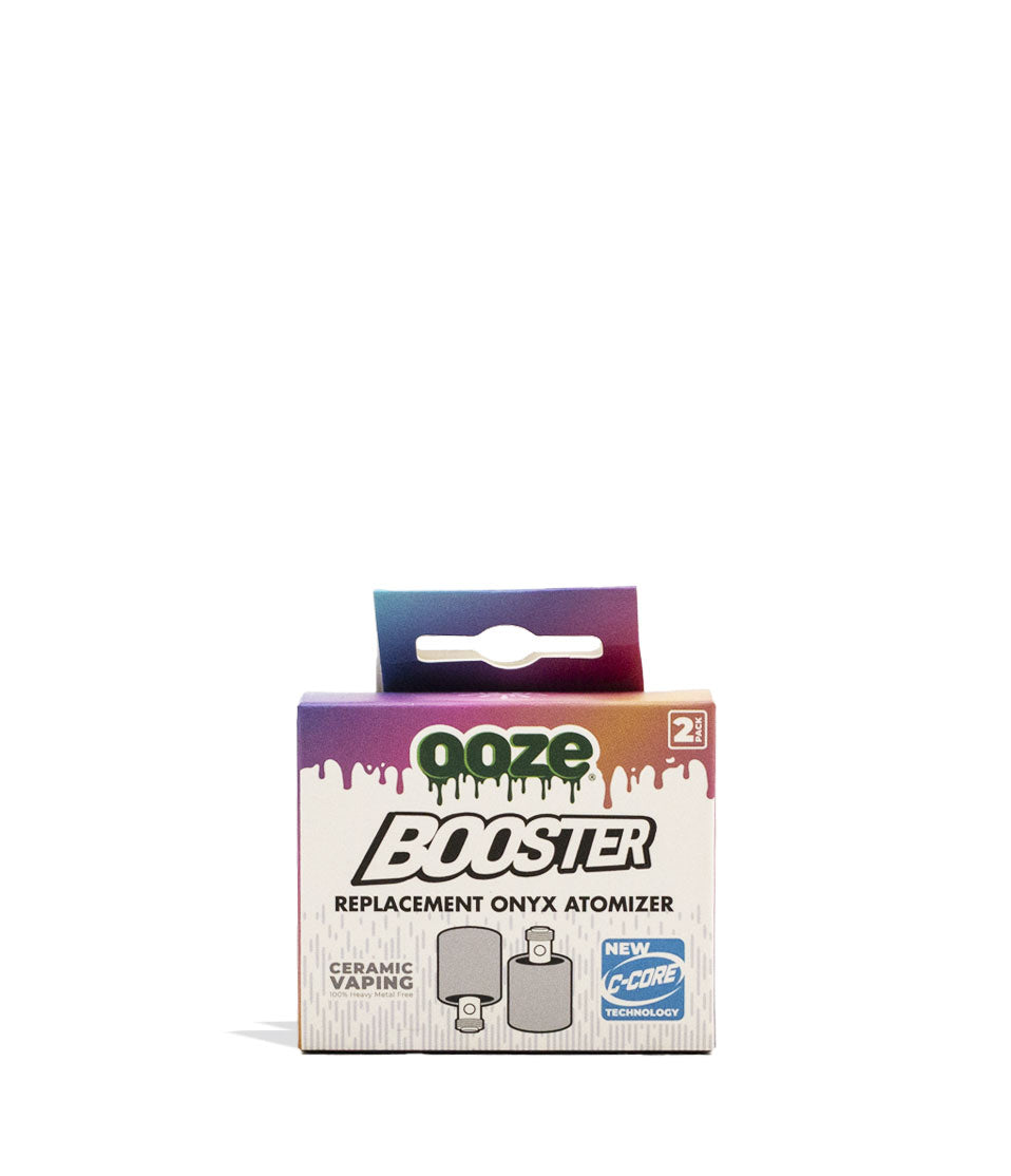 Ooze Booster Replacement Coil 2pk Packaging Front View on White Background