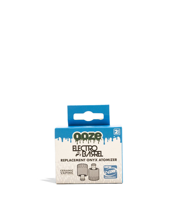 Ooze Electro Barrel Replacement Coil 2pk Packaging Front View on White Background