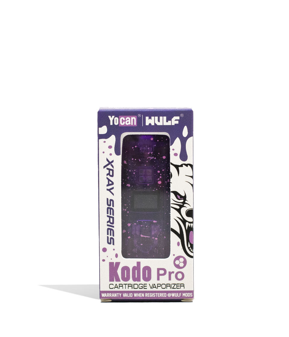 Amethyst packaging Wulf Mods X-Ray Series Kodo Pro 510 Voltage Battery on white background